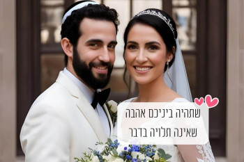 ברכות לחתונה מכל הסוגים - ברכה מושלמת לזוג שמתחתן